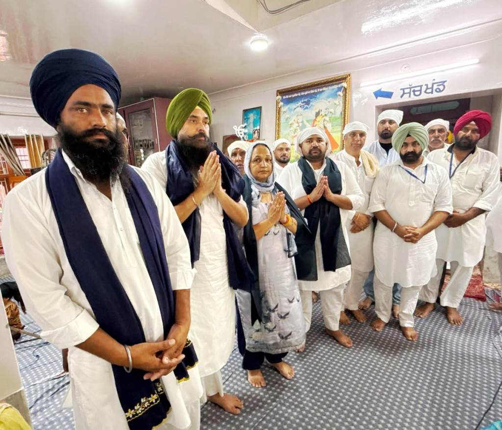 ਲੋਕ ਸਭਾ ਮੈਂਬਰ ਮਾਲਵਿੰਦਰ ਸਿੰਘ ਕੰਗ ਗੁਰਦੁਆਰਾ ਬਾਬਾ ਗੁਰਦਿੱਤਾ ਜੀ ਵਿਖੇ ਸਾਲਾਨਾ ਜੋੜ ਮੇਲੇ ਦੌਰਾਨ ਹੋਏ ਨਤਮਸਤਕ
